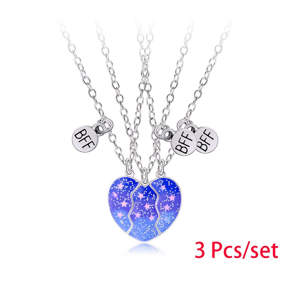 Best Friends Forever Magnetic Necklaces Set of 3