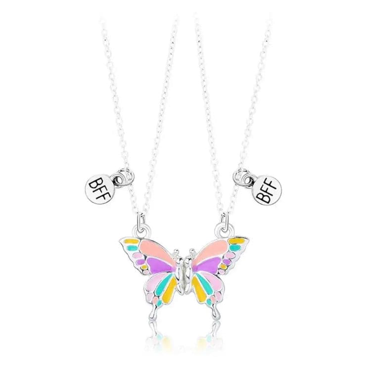 Butterfly BFF Friendship Necklace