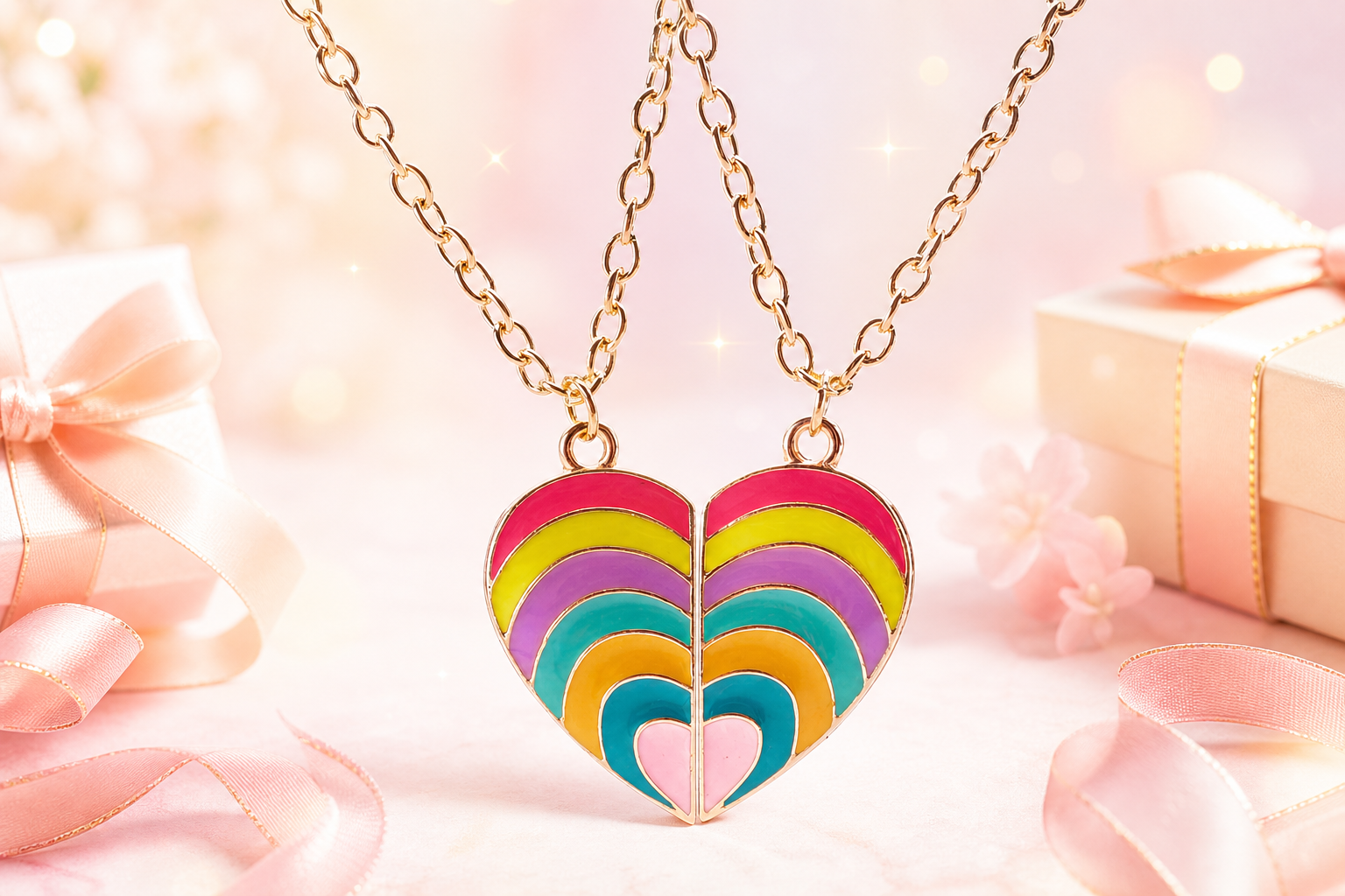 Friendship Necklaces: A Rainbow Gift for Best Friends