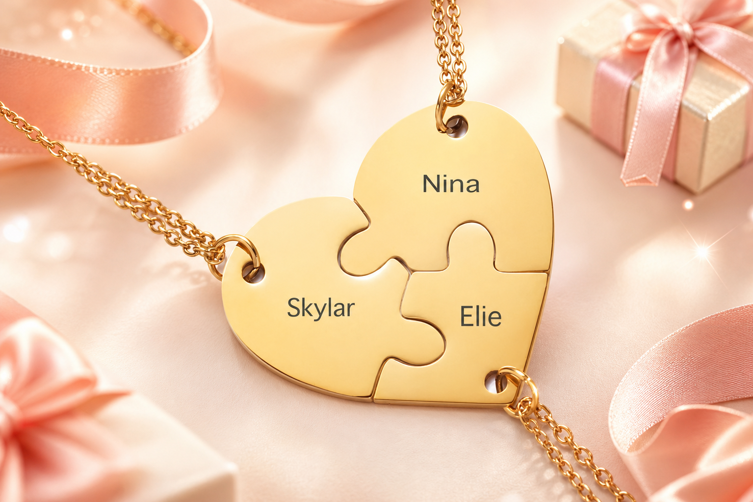 Custom Name Necklaces for Friend Group: A Meaningful Gift