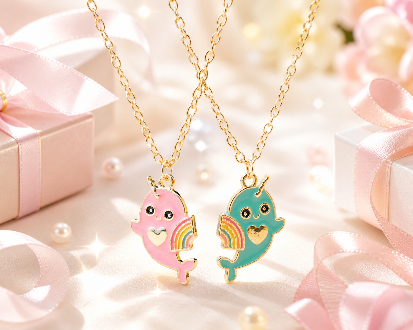 Thoughtful Gifts for Friends: Cute Narwhal Necklaces They’ll Love