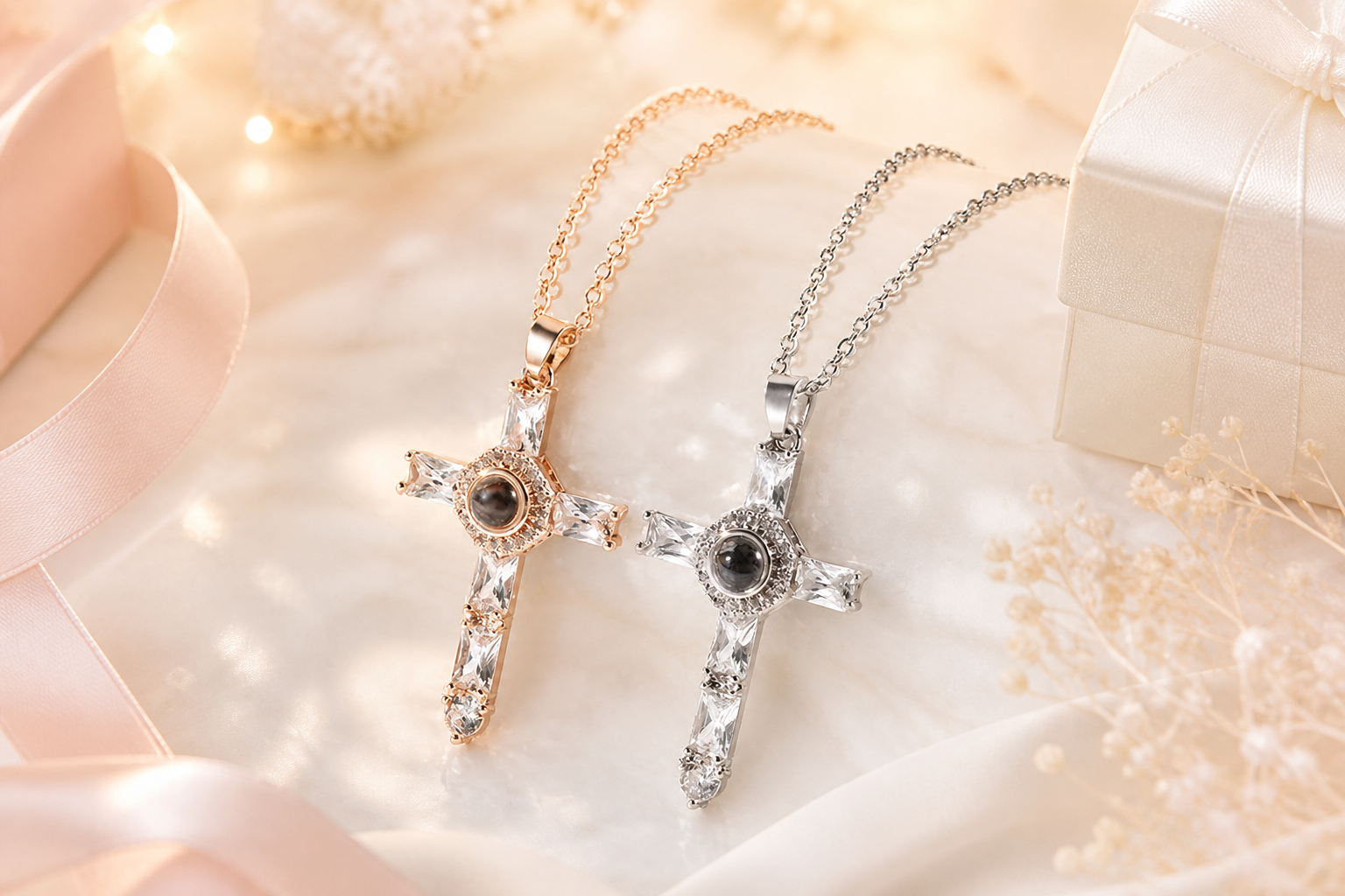 Engraved Couple Necklace Ideas for Faith-Filled Love