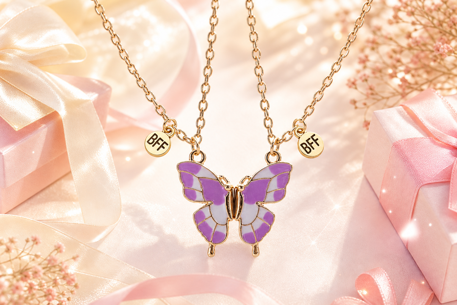 Butterfly Necklace Gift for Her: A Sweet BFF Surprise